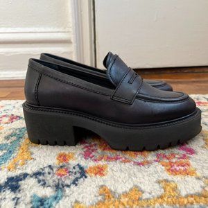 Free People Black Decker Penny Loafers Size: 6.5
